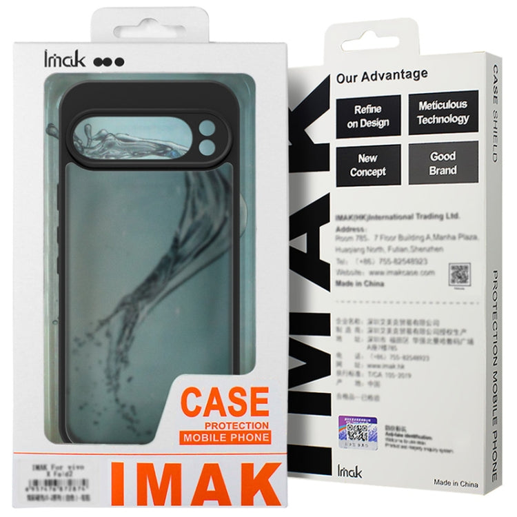 For Honor Magic7 Pro imak UX-9B Series Four Corners Tiny Airbag Shockproof Phone Case(Black) by imak