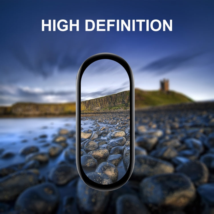 1 PC For Xiaomi Mi Band 7 ENKAY 3D Full Coverage Soft PC Edge + PMMA HD Screen Protector Film by ENKAY