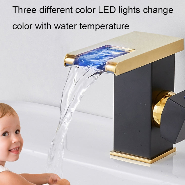 Smart Color-changing Temperature Recognition Faucet, Specification: A Style by bashfashion