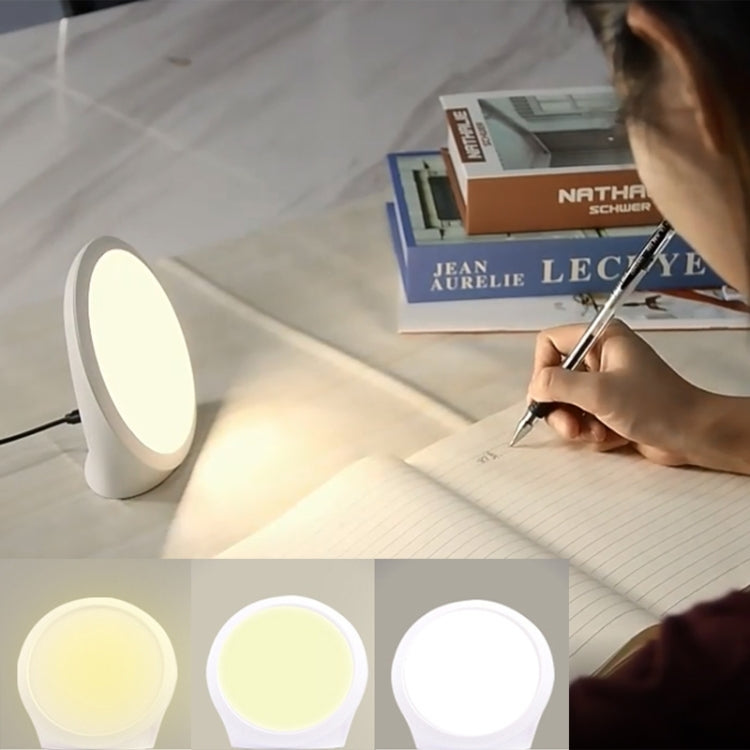 JSK-SL02 LED SAD Touch Timing Stepless Dimming Therapy Mood Desk Lamp Simulate Natural Light EU Plug by bashfashion