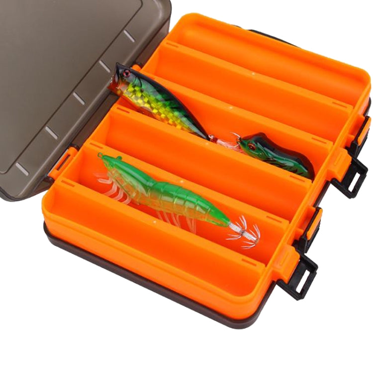 HB327 14 Grids Double Side Luya Tool Box Translucent Bait Organizer(Dark Green) by bashfashion