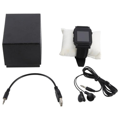 Q998 16GB MP4 E-book Privacy Reading Smart Watch, Support Time Display / Music & Video Playing / Picture Browsing / Stopwatch(Black) by bashfashion