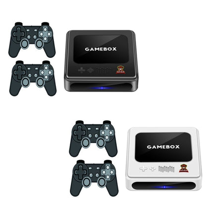 GD10 64G Built-In 30000+ Games Dual System Set-Top Box 3D Home 4K HD TV Game Console Box US Plug(Black) by ANBERNIC