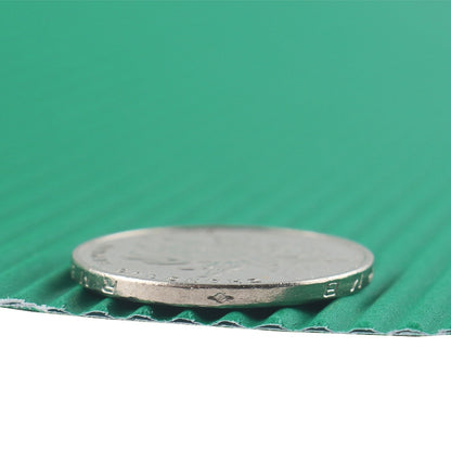 10 Sheets Corrugated Paper Thickened Wrapping Paper Handmade DIY Wrapping Paper Material, Specification: 50x70cm(Dark Green) by bashfashion