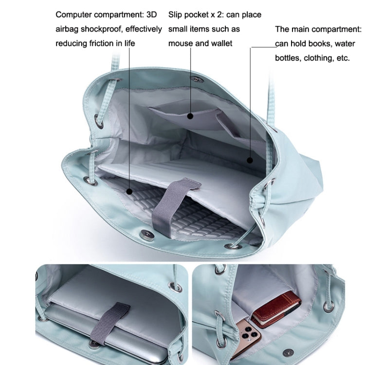 For Apple Macbook Shoulder / Handheld / Messenger Computer Bag, Size: Medium(Black+Black Mouse Pad) by bashfashion