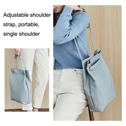 For Apple Macbook Shoulder / Handheld / Messenger Computer Bag, Size: Large(Lake Blue+Gray Mouse Pad) by bashfashion