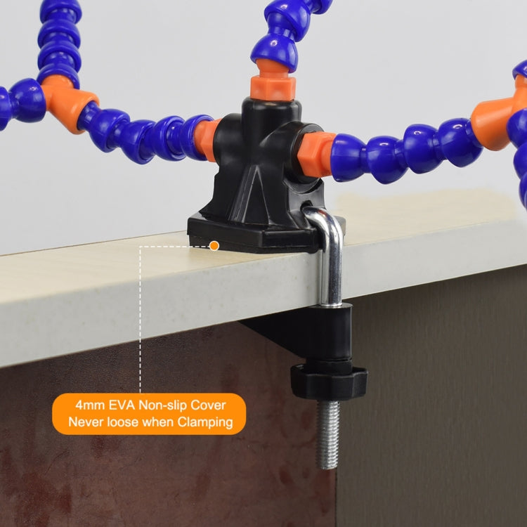 Phone PCB Circuit Board Repair Fixed Folder Welding Assisted DIY Model Clamping Tool, Style: 3 Claws (Black) by bashfashion