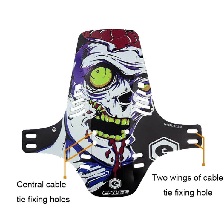 ENLEE E19001 Bicycle Front And Rear Universal Fenders Mountain Bike Mini Shield, Model: A Model by ENLEE