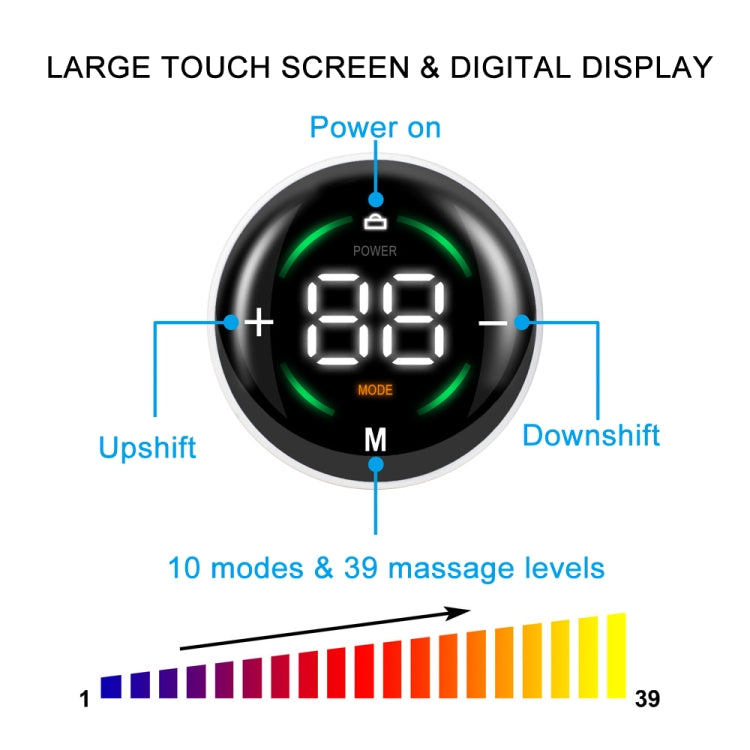 Cervical Massager EMS Pulse Therapy Device Full Body Massage Patch, Spec: Single Host With Remote by bashfashion
