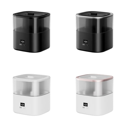 JSQ-58 1.1L large Capacity Digital Display Flame Atomization Humidifier, Color: White(UK Plug) by bashfashion