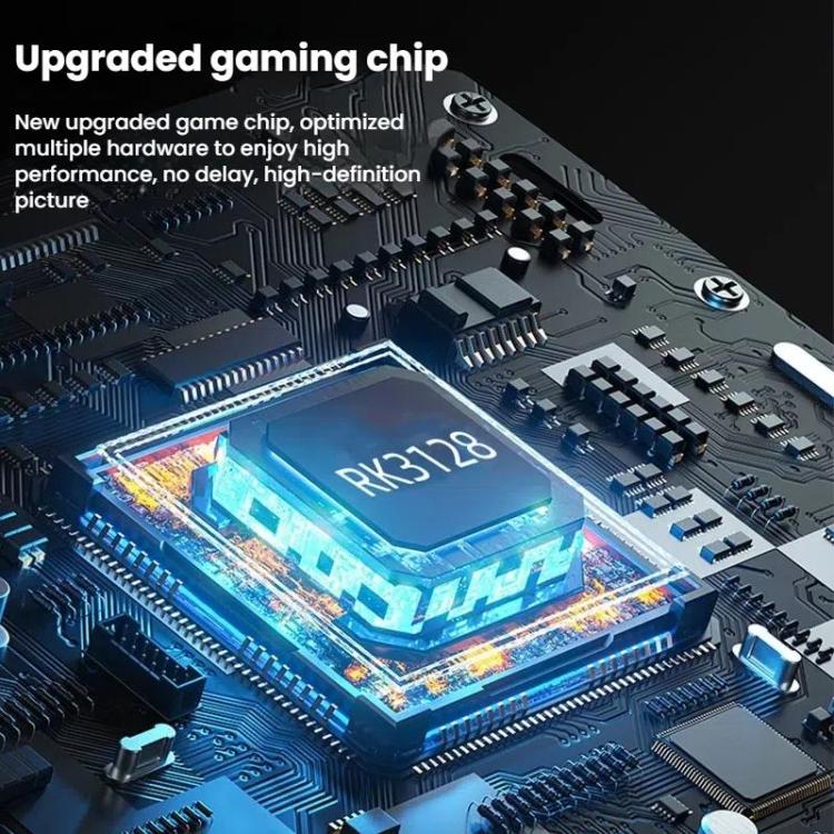 XF43 Retro Handheld Game Console Open Source 4.3 Inch Large Screen Gaming Video Players Console 64G(Gray) by bashfashion