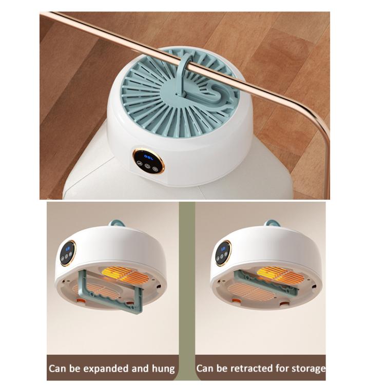 600W Smart Touch Control Foldable Clothes Dryer Portable Laundry Dry Machine with LED Display, Adjustable Temperature & Timer US Plug by bashfashion